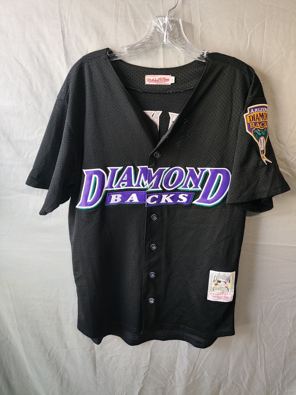 Vintage Arizona Diamondbacks Jersey Mens 2XL MLB Baseball Randy Johnson 90s